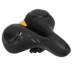 Funda para Sillín de Bicicleta de Montaña, Cojín para Sillín de Bicicleta, Efecto de Amortiguación Conforme a la Estructura Humana para Bicicleta de M en oferta