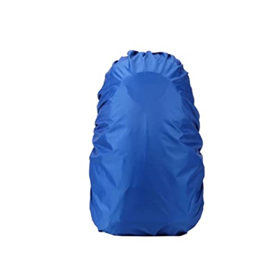 Snner Bolsa de montañismo Cubierta de Lluvia portátil Mochila Cubierta de Mochila a Prueba de Lluvia para Actividades al Aire Libre Azul 35-40L