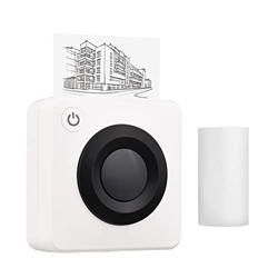 Wro Mini Impresora térmica, Impresora Portátil Mini, Impresora Térmica de Bolsillo, Portátil Bluetooth Etiqueta Nota Recibo Papel para Foto Foto recib precio