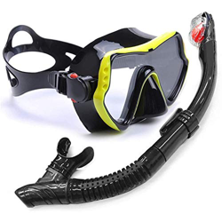 Spacmirrors Máscara de esnórquel Profesional antivaho Gafas de Buceo máscara Conjunto de esnórquel para Buceo, natación, esnórquel y Otros Deportes su precio