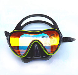 QHYXT Buceo para Adultos Equipo de esnórquel Mascarilla Cubierta de la Nariz Gafas de natación Máscara de esnórquel de Cara Completa Equipo de esnórqu características
