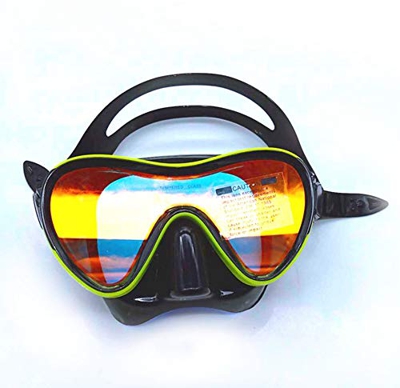 QHYXT Buceo para Adultos Equipo de esnórquel Mascarilla Cubierta de la Nariz Gafas de natación Máscara de esnórquel de Cara Completa Equipo de esnórqu