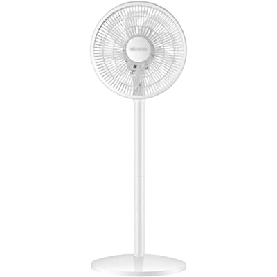 NIBISO Ventiladores de pie Ventilador de Torre Elegante Silencio Ventiladores de pie oscilantes Ajuste automático de oscilación (luz de Ventilador de 