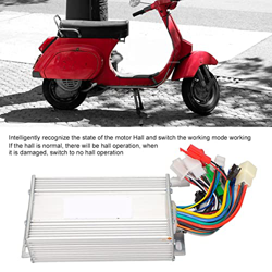 Kadimendium Controlador de Motor de Modo Dual, Controlador de Bicicleta Eléctrica Aleación de Aluminio 12 Tubos 48V / 60V para Scooter Eléctrico características