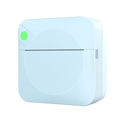 SHUAIGUO Mini impresora térmica portátil de forma inalámbrica BT 200 ppp Etiqueta fotográfica Memo Impresión de pregunta incorrecta con 1 rollo de pap características