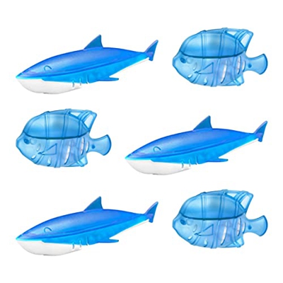 Yatoiasu Limpiador de Tanque de humidificador de 6 Piezas - Limpiadores de desmineralización de Peces y Tiburones compatibles con la mayoría de humidi