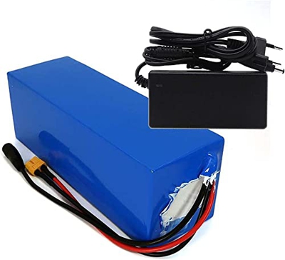 stdpcxz 36V 15Ah Batería De Bicicleta Eléctrica, 15000Mah 21700 10S 3P Batería De Litio, para Monociclo Eléctrico De Auto Equilibrio Scooter, con Carg