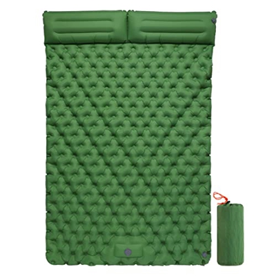 Snner Colchón para Dormir para Acampar colchón Inflable tapete para Dormir para 2 Personas