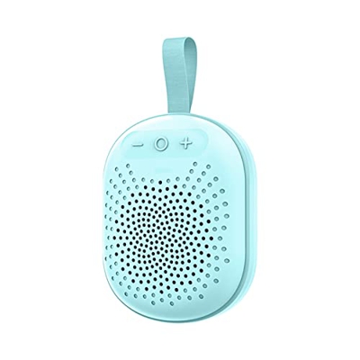 KJIUQ Altavoz portátil con luz de color Bluetooth Altavoz Bluetooth 5.1 IPX 4 impermeable también compatible con tarjeta TF