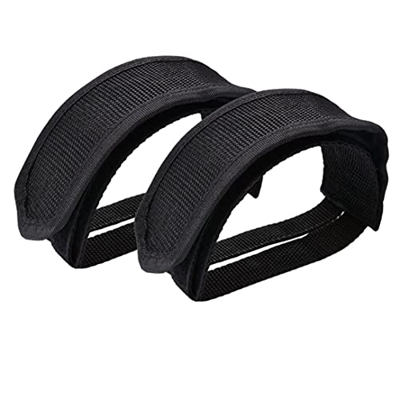 SouiWuzi Correas de Pedal de 2 Piezas Ciclismo para niños Forma de Pedal de Bicicleta Correas de Punta de Punta Tinta Cinta Adhesiva para Bicicleta de