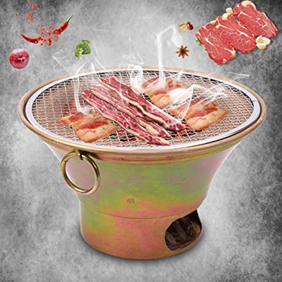 Parrillas Horno de Barro Antiguo Barbacoa Estufa de Barbacoa de Fuego de carbón Coreano Estufa de Barbacoa de carbón de Estilo japonés Parrilla de Car