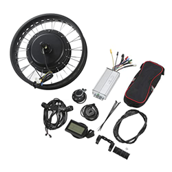 Kit de Conversión de Neumático Grueso para Bicicleta Eléctrica, Kit de Rueda Trasera de Neumático Grueso para Bicicleta Eléctrica Duradera Sensible de en oferta