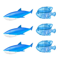 Vecksoy Limpiador de Tanque de humidificador de 6 Piezas - Limpiadores de Pescado flotantes de desmineralización para Tanques de humidificadores - Bol en oferta