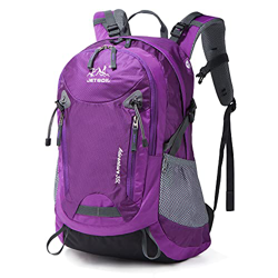 JOQINEER Mochila de senderismo 35L para hombres y mujeres, mochila de viaje impermeable, mochila de camping multifuncional, mochila ligera al aire lib precio