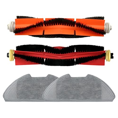 Onnekas Piezas de aspiradora Compatible con Xiaomi Mijia Pro Robot Aspuumeer Cimpilador Principal Cepille Mops Accesorios de reemplazo de Trapo Partes