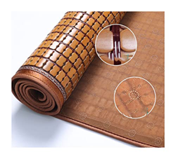 Estera De Bambú Fresco Y Sudor Suave Y Sin Rebabas Colchón,Carbonizada Transpirable Suave, Usado for Sala de Estar,Cama,Piso ormitorio Familiar Tatami características