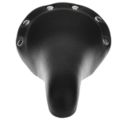 SouiWuzi Cómodo Silla de reemplazo de Bicicleta para Bicicleta Silla de monada Vintage Vintage Retro Almohadilla de Bicicleta remachada Asiento de Bic en oferta