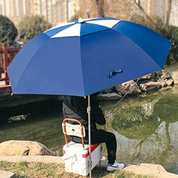 WANHUI Sombrilla de Pesca Portátil, Parasol De Exterio antiviento, Paraguas De Pesca 360° Giratoria, Parasol De terraza Plegable (Size : 1.8M) en oferta
