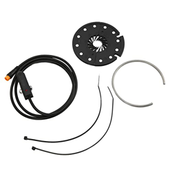Bike Power Pedal Assist Sensor, KT‑D12R Sensible ABS 12 imanes, sensor de velocidad universal para bicicleta eléctrica características