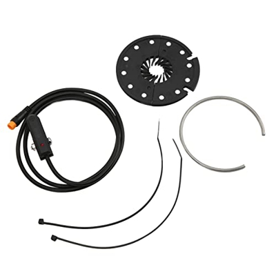 Bike Power Pedal Assist Sensor, KT‑D12R Sensible ABS 12 imanes, sensor de velocidad universal para bicicleta eléctrica