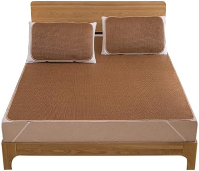 DYCIN Alfombras para Dormir de Verano Cama de Estera de bambú/Almohadilla for Dormir for Dormir/colchón, Alfombrilla de Cama de Ropa para el Dormitori