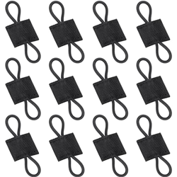 Chalecos Tácticos Mochilas Accesorios, Tácticas Al Aire Libre Sistema Molle, Táctico Retenedor con Hebilla para Botellas, Tubo de Antena, Negro (12 Pi precio