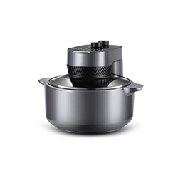 BGPH Freidora de aire: cocina multifuncional totalmente automática de la olla de cocción, fritura rápida, 4.5 QT Peloba de doble perilla El horno cali características