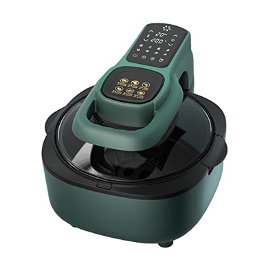 BGPH Freidora de Aire: Memoria Inteligente de Encendido, Ajuste y Tiempo de Temperatura, 7.2 QT LED Pantalla táctil Digital Horno Caliente oillera en 