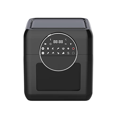 BGPH Freidora, 9QT Horno Caliente eléctrico, máquina de Papas Fritas de Pantalla táctil Inteligente, 8 Cocineros preajustes tostadora de cocción de Ol