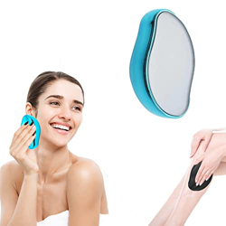Borrador de pelo de cristal, Crystal Hair Eraser, Piedra mágica del removedor de Pelo, Nano Cristal sin Dolor, Herramienta de eliminación del Vello Do en oferta