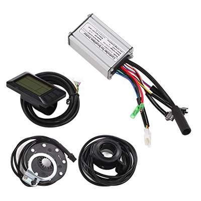 Controlador de Motor sin Escobillas para Bicicleta, Kit de Conversión de Bicicleta Eléctrica Sensible Y Confiable Pantalla Transparente Multifuncional
