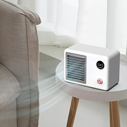 N/A aire acondicionado portátil USB ventilador refrigerador de aire escritorio 3 velocidades ventilador de enfriamiento ajustable con luz colorida noc características