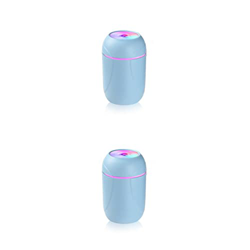 lmoikesz 2 Juegos de Difusor de sincronización recargable del humidificador de aire con generador de niebla de luz nocturna precio