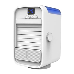 N/A Mini ventilador de aire acondicionado Mini refrigerador de escritorio de dormitorio fresco Humidificador USB Ventilador de sobremesa para el hogar precio