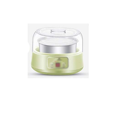 Jrechio Máquina de Yogur - Fabricante Automático congelado Yogurt Sorbet y máquina de Helados Auto Apagado Función de Temporizador Función de Postre c