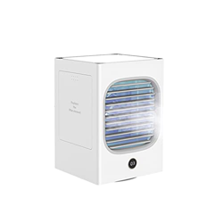 N/A enfriador de aire mini ventilador aire acondicionado portátil para habitación hogar aire acondicionado carga ventilador (color: blanco) en oferta