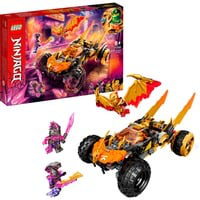 71769 NINJAGO Todoterreno del Dragón de Cole, Coche de Juguete, Juegos de construcción en oferta