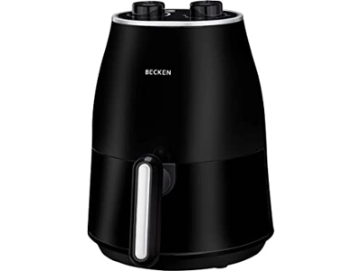 Becken Freidora sin Aceite 1,5L, 1230W, Temporizador, Temperatura 200ºC, Negro