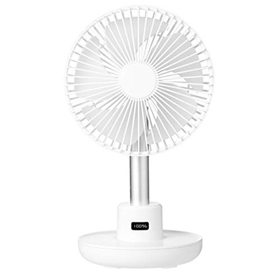 Ventilador de Carga USB Mesa de Oficina portátil Ventiladores eléctricos Enfriador de Aire extraíble Ventilateur Pequeño Ventilador de Escritorio para