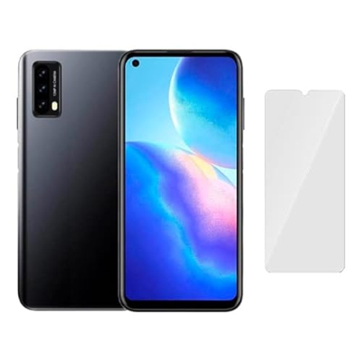 Smartphone Blackview A90 4GB/64GB Negro con película Hidrogel, câmara 12MP+8MP, MediaTek Octa-Core Processor, batería 4280 mAh, Android 11, Dual SIM