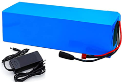 stdpcxz 60V 13Ah Batería De Bicicleta Eléctrica, 16S5P 18650 Batería De Litio, para Monociclo Eléctrico De Auto Equilibrio Scooter, con Cargador Y BMS en oferta