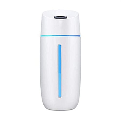 zinhsq USB Humidificador de automóviles, 250 mililitros Mini Humidificadores portátil Purificador de aire con 7 colores DIRIGIÓ Luz nocturna, operació