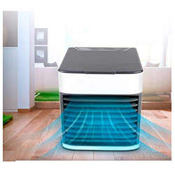 QINGCANG Humidificador de ventilador, aire acondicionado portátil ultra silencioso, dispositivo de refrigeración personal, CA portátil, para el hogar  en oferta