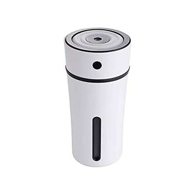 zinhsq Mini humidificador portátil 300ml DIRIGIÓ Humidificador de la lámpara de la atmósfera Adecuado para el humidificador del Dormitorio de Oficina 