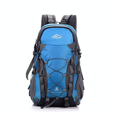 SOLU Mochila de viaje multiusos, impermeable, ultraligera, de gran capacidad, 40 litros, mochila al aire libre, para deportes de escalada y viajes, tu