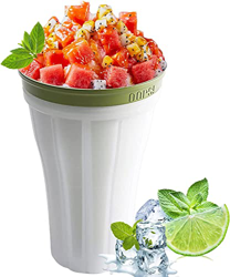 Slushie Maker Cup Granizado Freeze Vasos, con Cuchara Paja Rápido Refrigeración, para Sorbete,Yogur Congelado Y Helado características