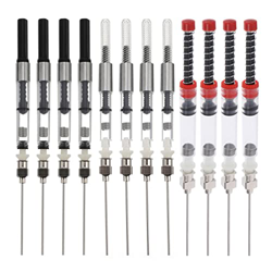 VILLCASE 12 Piezas Fuente de Tinta Pen Spring Ink Aumor Auxiliar de Absorción Fuente Fuente Fuente de Resorte Pen Filler para Convertidor de Tinta precio