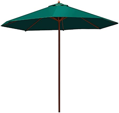 Parasol Sombrilla Sombrilla de jardín de Madera Protección UV Plegable Playa Piscina Patio Carpa Toldo Refugio Solar Tienda Sombrillas
