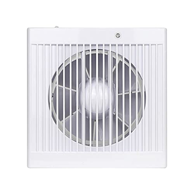 HANDIYA Ventilador de baño Ventilador De Escape 6 Pulgadas Cocina Redonda Y Baño Vitrina De Vidrio De Vidrio Potente Fan del Escape