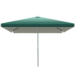 SHALOLY Sombrilla Rectangular de jardín de 180 cm × 220 cm, sombrilla de protección Solar Impermeable para Exteriores, Parasol para Patio de Playa (Ve en oferta